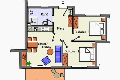 Ferienwohnung Schwansee *****