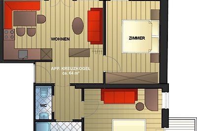 Apartamento Vacaciones familiares Eisenberg
