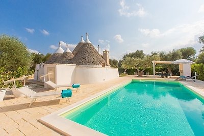 Trullo mit privatem Pool -