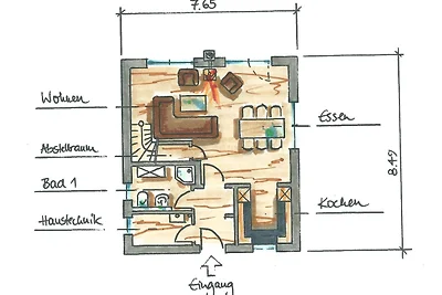 Ferienhaus Seebad im Müritz