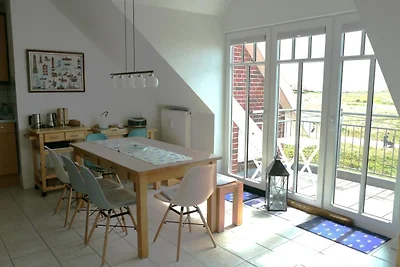 An Bord im Strandtuun auf Baltrum