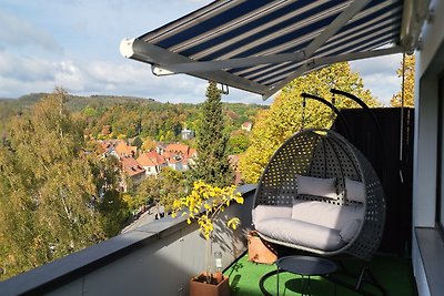 Das kleine Penthouse mit Kamin