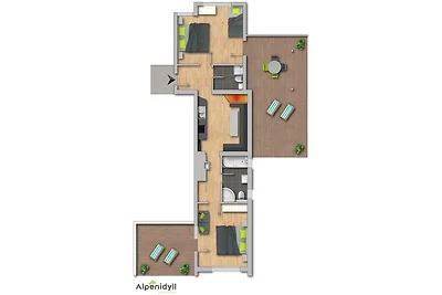 Vakantieappartement Gezinsvakantie Ramsau am Dachstein