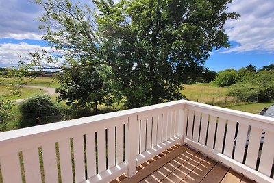 Idyllisches Ferienhaus im Schwedenstil mit Garten, Seenähe und an einer Koppel