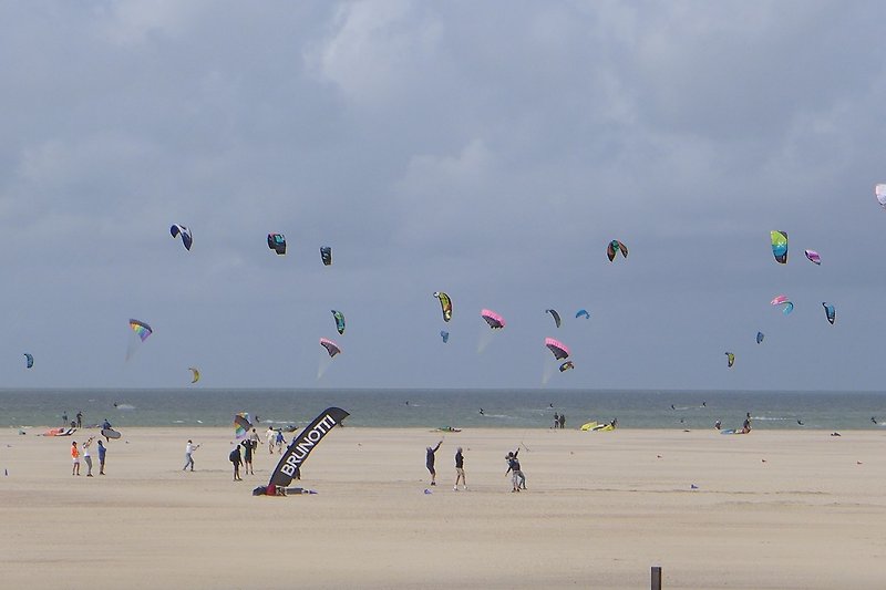 Kitesurf strand