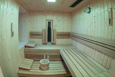 Leinenstube mit Sauna