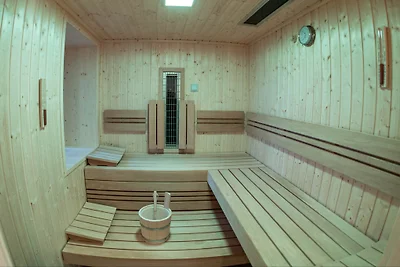 Locale per la biancheria con sauna
