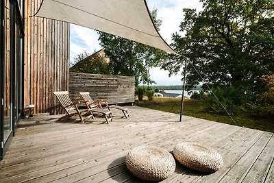 Ferienhaus Haus Übersee mit Wasserblick