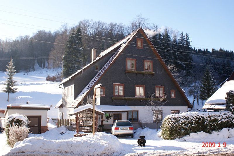 tiefster Winter in Fehrenbach