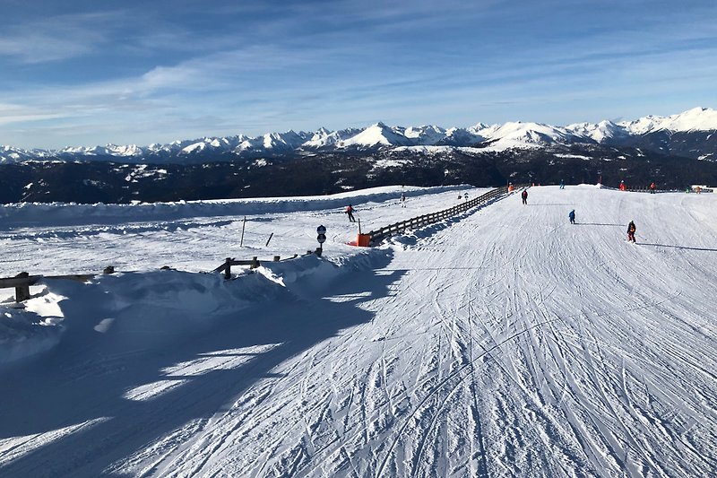 Schifahren, snowboarding am Kreischberg
