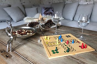 Familienvakantie als geschilderd