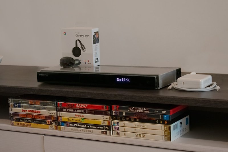 Chromecast, DVD und Blu-ray Spieler, Filmothek, Apple U