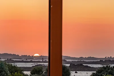 Kermohic:großes Haus direkt am Meer