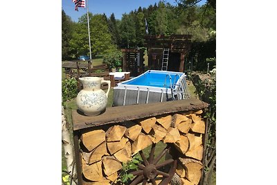Frankes Lodge con jardín y piscina