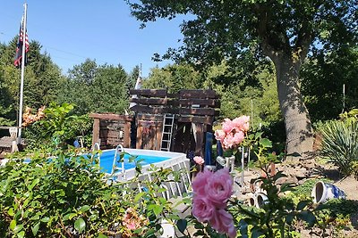 Frankes Lodge mit Garten und Pool