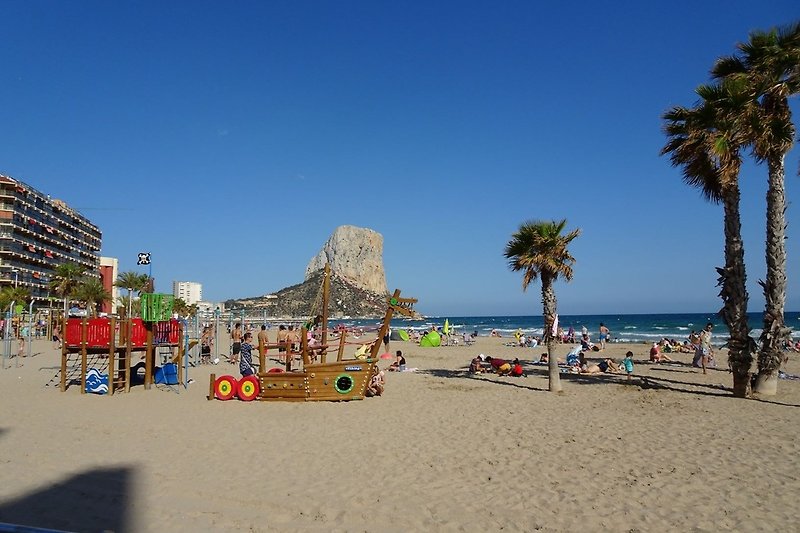 Arenal-Strand in Calpe