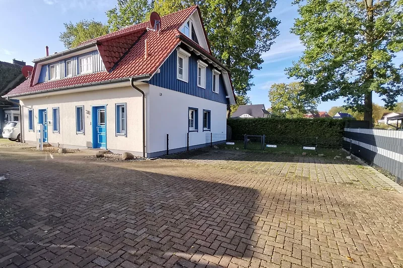 Ferienhaus Muschelsucher - 2 Parkplätze am Haus