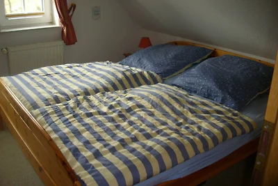 Haus Wasserfloh: Boot und Steg