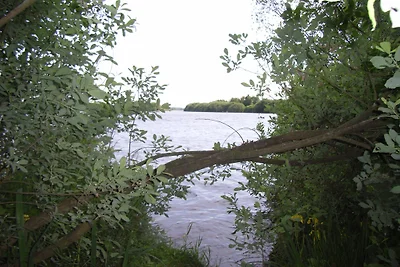 Haus Wasserfloh: Boot und Steg