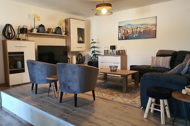 Open Plan Living Room Area