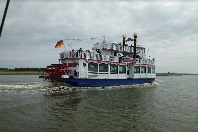 Schifffahrt auf dem Bodden oder nach Hiddensee