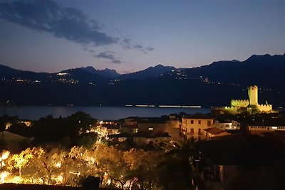 BLUE SKY GARDA SUNSET