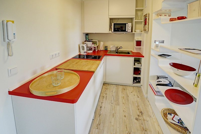 small kitchen for self-catering