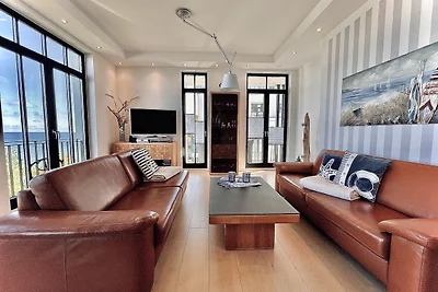 Seaside mit Meerblick, Pool, Kamin