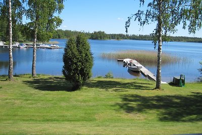 Casa de vacaciones Lago Bolmen con 2 barcos