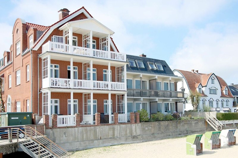 Ansicht vom Strand