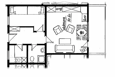 Vakantieappartement Gezinsvakantie Wyk