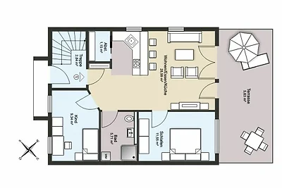 Vakantieappartement Gezinsvakantie Wyk