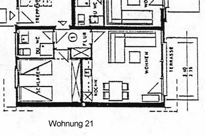 Waldstraße 19a, Whg 21, Feriendomizil am...