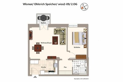 Vakantieappartement Gezinsvakantie Wismar