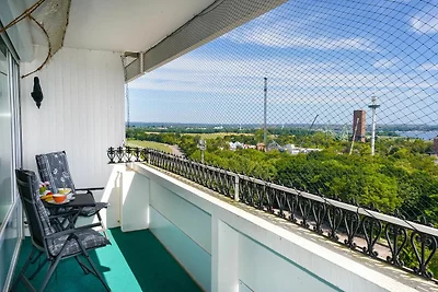 Panoramic Elegantes Meerblick-Apartment