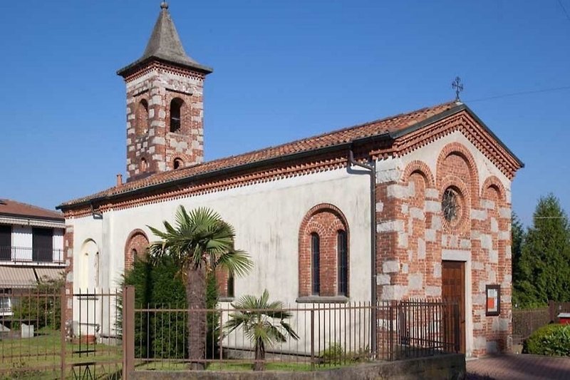 Kleine Kirche von Uponne in Ranco