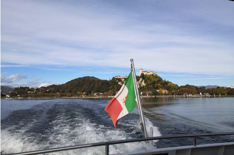 Bootsfahrt auf dem Lago Maggiore