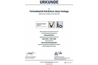 5 Sterne Ferienhaus Voslapp
