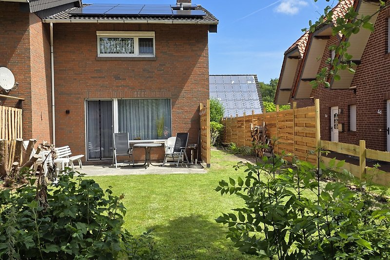 Terrasse mit Südwest-Ausrichtung
