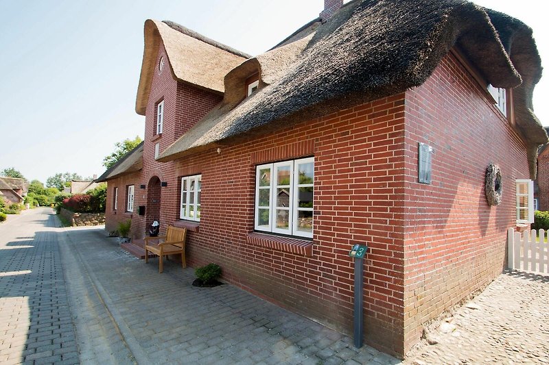 Der Hausteil Waasterlun befindet sich auf der rechten Seite des Hauses.