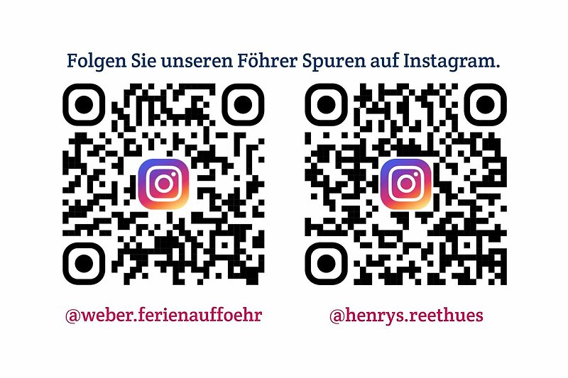 Folgen Sie unseren Föhrer Spuren auf Instagram.