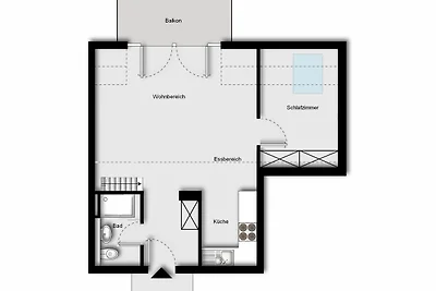 Residenz am Strand Wohnung 1-17