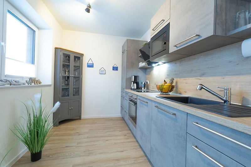 Ferienwohnung Seebrise - Deine Ferien - voll ausgestattete Küchenzeile