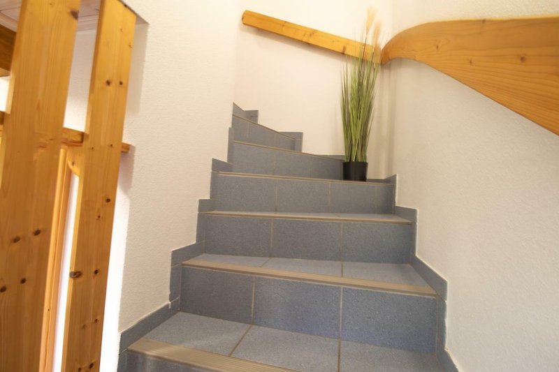 Ferienhaus Möwe - Deine Ferien - Treppenaufgang