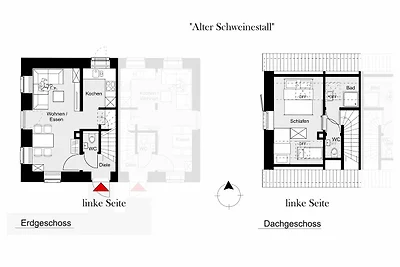 Alter Stall - linke Seite