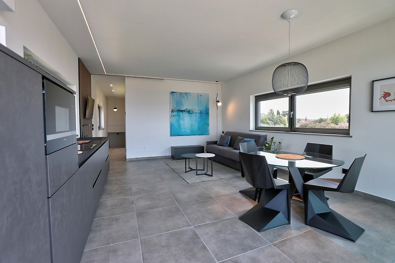 Living room/Kitchen - Aria Art Suite