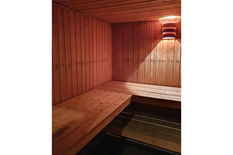 Sauna (gegen Gebühr zur Privatnutzung buchbar)