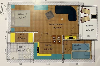 Appartamento Vacanza con famiglia Dahme