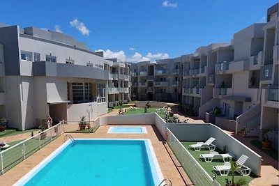 Sunset Suite in Corralejo Sun, großer Pool mit Sonnenliegen, ruhig, zentral, sicher.