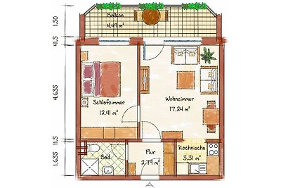 (TRA4) Ferienwohnung "Hubertus"